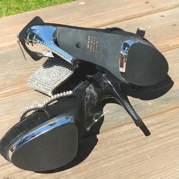 *NEW* Sexy rhinestone platform stiletto heels - Picture 4 of 11